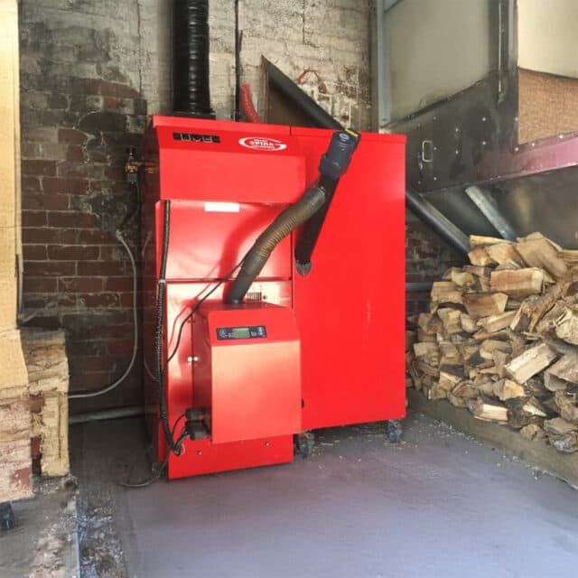 Biomass boiler