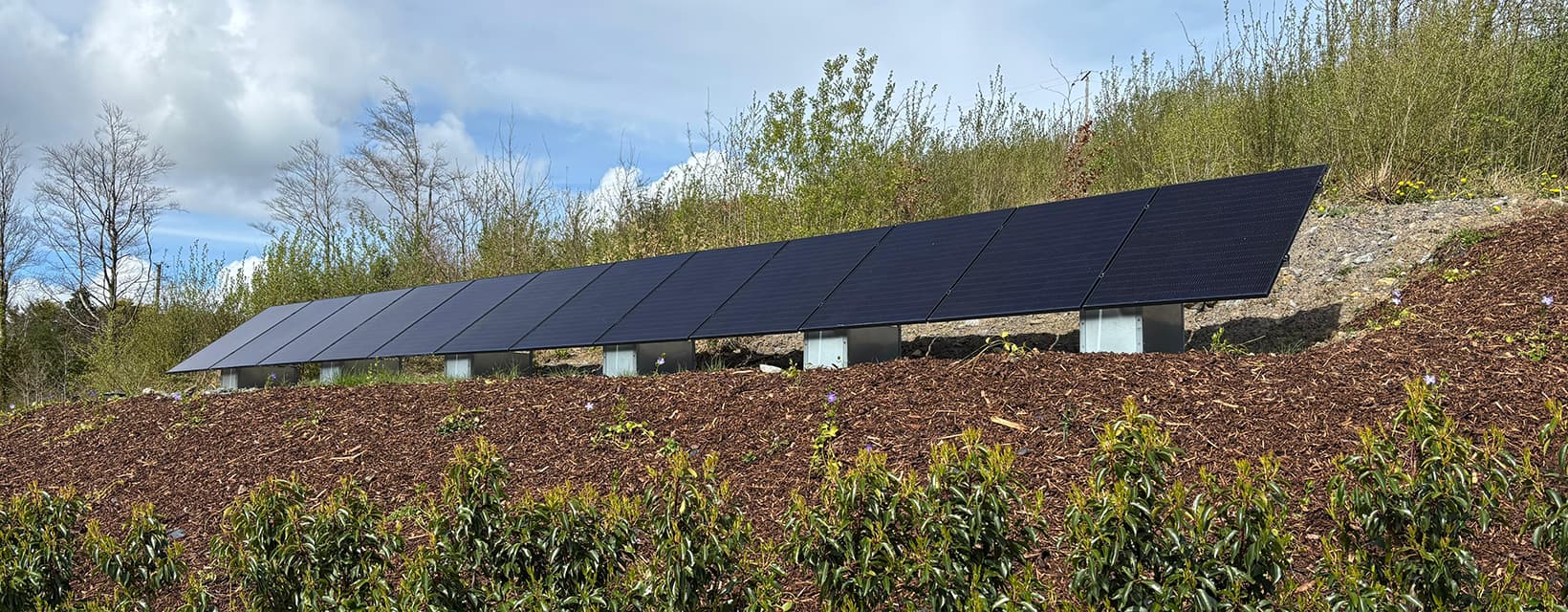 New Build Enniskillen - Self Build solar installation by Apollo Solar